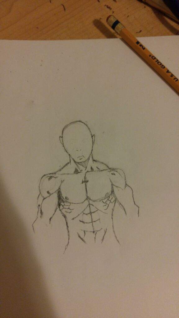 576x1024 My Fist Male Upper Body Drawing Art Amino - Male Upper Body Drawing