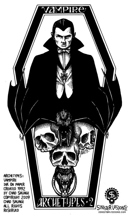419x700 Vampire Art - Male Vampire Drawings