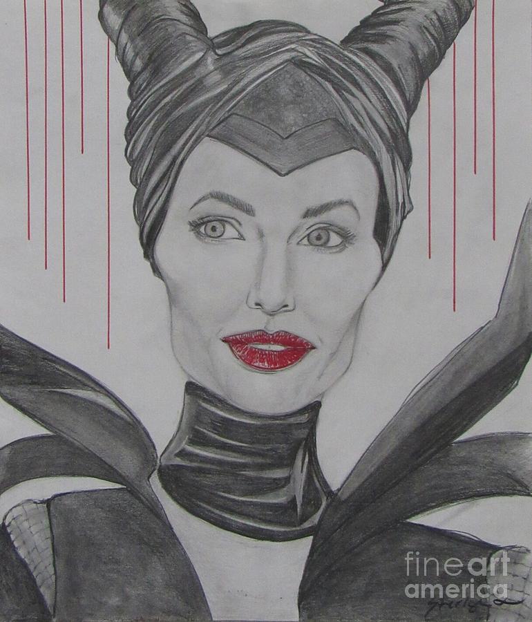 770x900 Maleficent Drawing - Maleficent Drawing