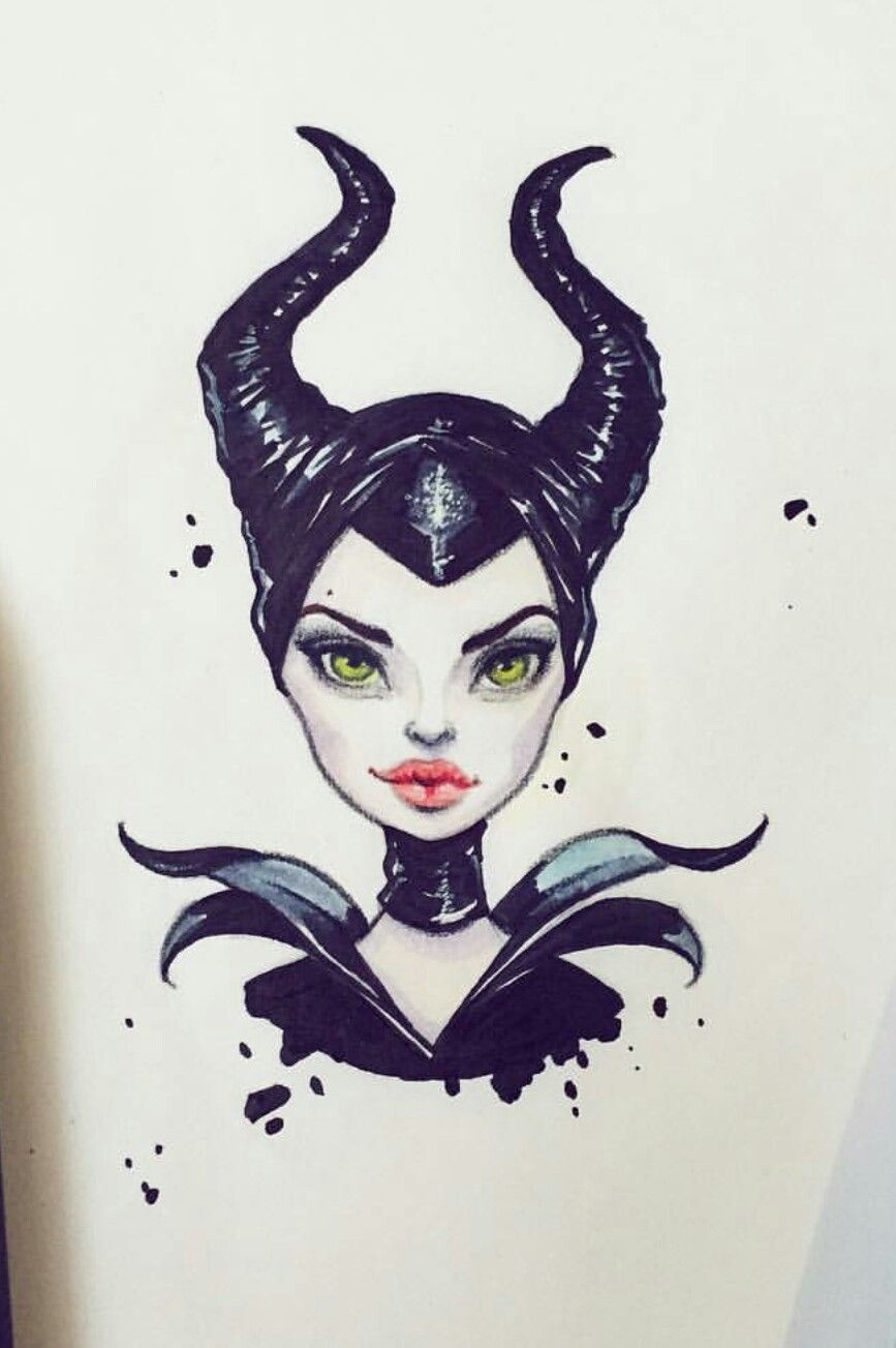 867x1303 Maleficent - Maleficent Drawing