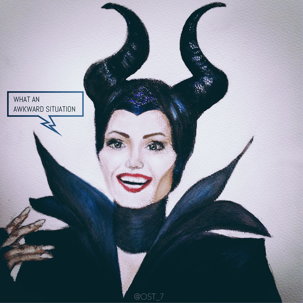 1024x1024 The World's Best Photos Of Drawing And Maleficent - Maleficent Drawing