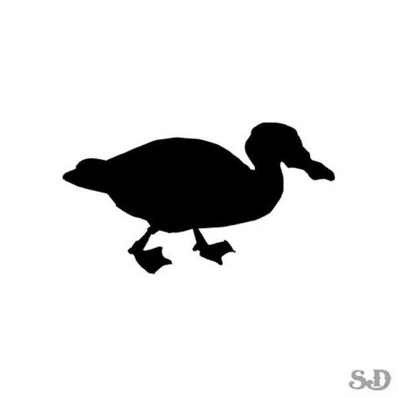 794x791 mallard duck drawing vinyl decal sticker x etsy - Mallard Duck Drawing