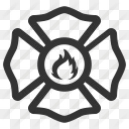 260x260 Firefighter Maltese Cross Png - Maltese Cross Drawing