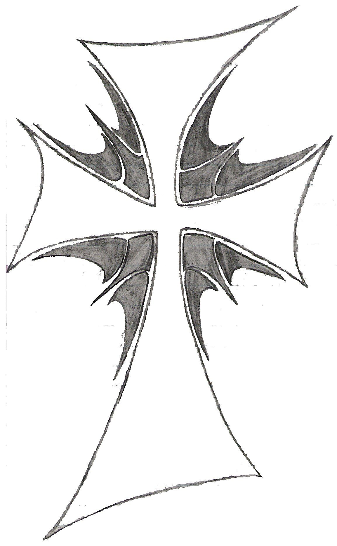 1154x1870 Maltese Cross Clipart - Maltese Cross Drawing