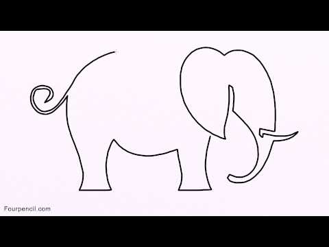 480x360 how to draw cartoon mammal drawing step - Mammals Drawing