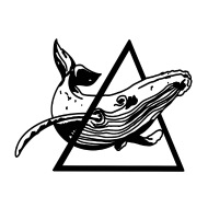 190x190 whale marine mammal graphic design drawing iphone case - Mammals Drawing