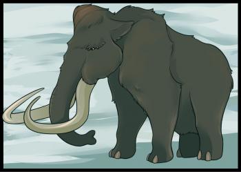 350x249 how to draw how to draw a mammoth - Mammoth Drawing