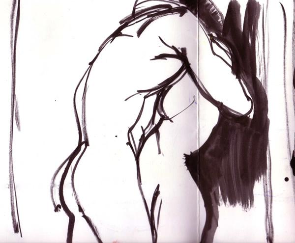 600x495 boris novak art portfolio - Man And Woman Drawing