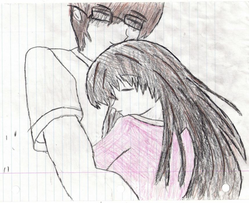 857x700 Hug Hugging Couple Love Mood People Men Women Happy Original Anime - Man And Woman Hugging Drawing