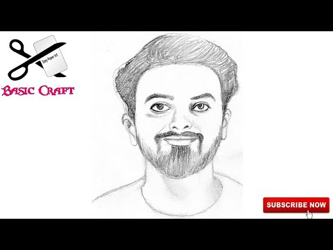 480x360 How To Draw A Picture Of A Man With Pencil Drawing Photo Of Man - Man Drawing