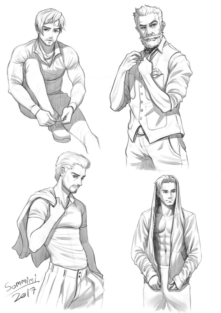 751x1063 Man Drawing For Free Download - Man Drawing