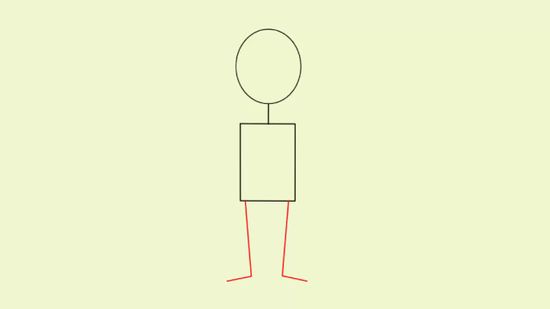 550x309 How To Draw A Cartoon Man Steps - Man Drawing Cartoon