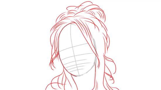 550x309 How To Draw The Face Of A Person Steps - Man Face Drawing Step By Step