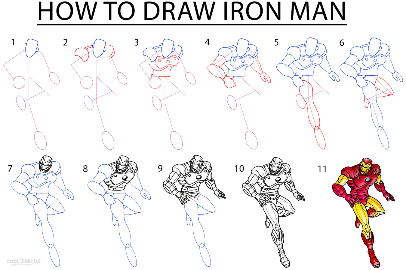 1350x900 How To Draw Iron Man - Man Face Drawing Step By Step