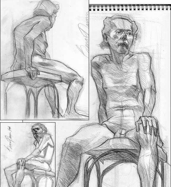 576x630 Drawing And Sketching - Man Figure Drawing