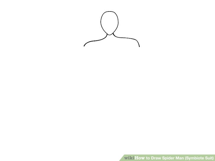 728x546 How To Draw Spider Man - Man In Suit Drawing