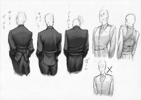 564x400 Men,man, Male, Clothing, Clothes, Reference, Folds, Pose, Formal - Man In Suit Drawing