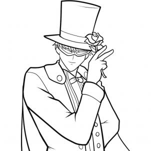302x302 how to draw tuxedo mask, tuxedo mask, step - Man In Tuxedo Drawing