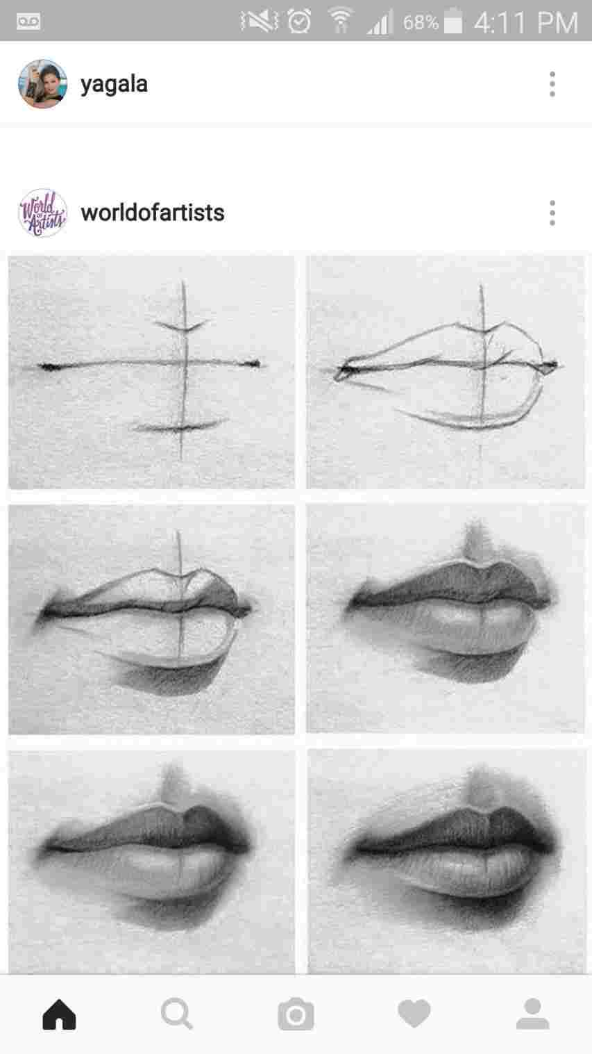 Man Lips Drawing at Explore collection of Man Lips