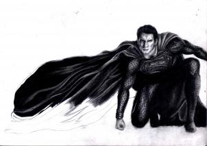 302x213 how to draw the man of steel, man of steel, step - Man Of Steel Drawing