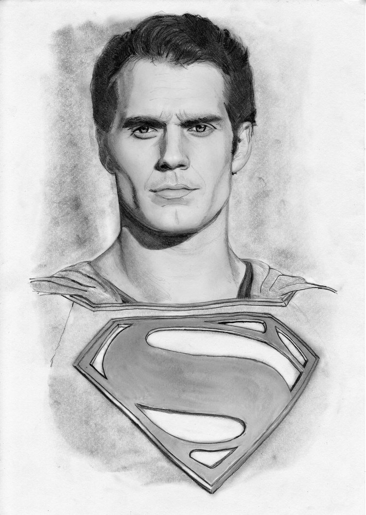 753x1060 Watch Man Of Steel - Man Of Steel Drawing