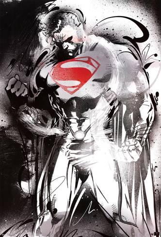 332x488 Man Of Steel - Man Of Steel Logo Drawing