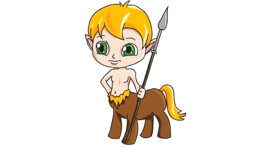 854x480 How To Draw A Centaur Half Man Half Horse - Man On Horse Drawing