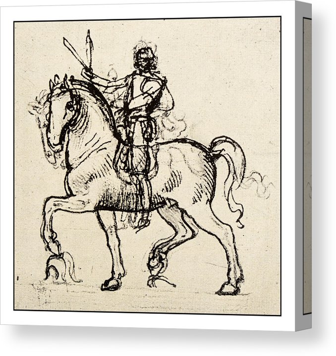 678x718 Leonardo's Sketches And Drawings Man On Horse - Man On Horse Drawing