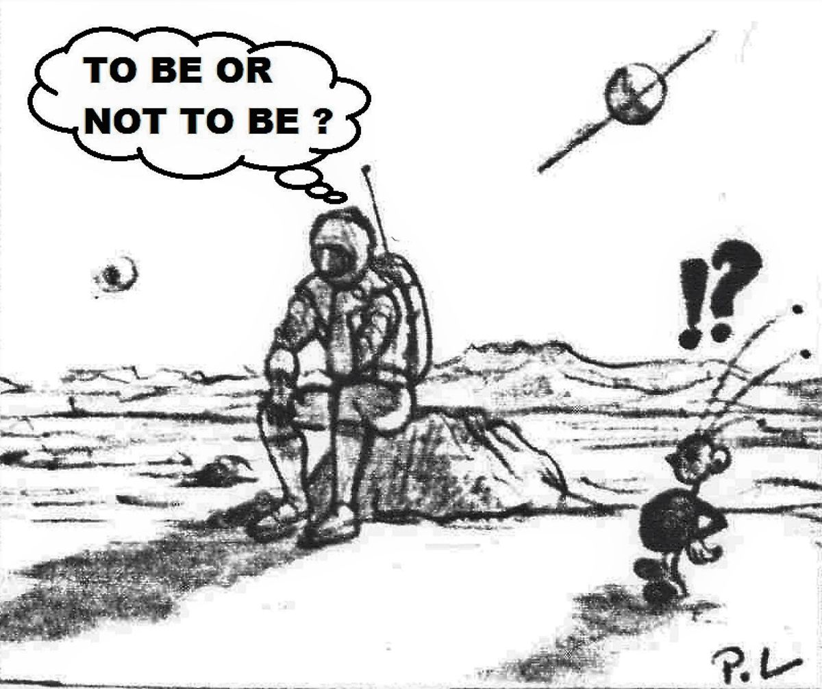 1200x1005 Humour - Man On The Moon Drawing