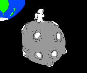 300x250 Man On The Moon Drawing - Man On The Moon Drawing