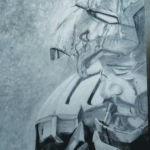 500x500 Iron Man Pencil Sketch, Size Rs Piece, Vinshain Art - Man Pencil Drawing