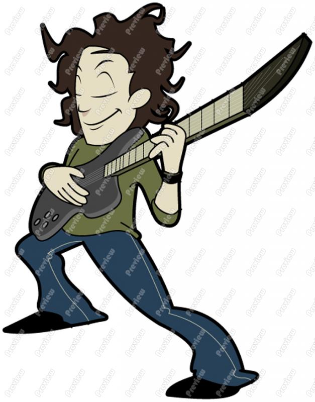 627x800 Pictures Man Playing Guitar Art - Man Playing Guitar Drawing