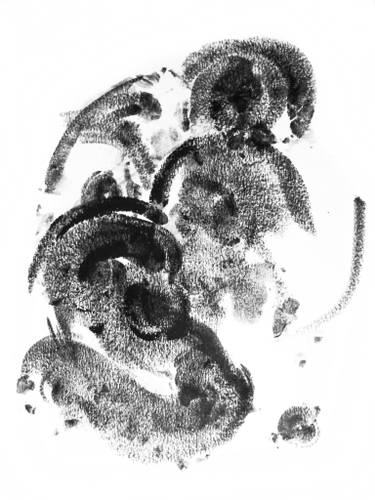 375x500 The Praying Man Drawing - Man Praying Drawing