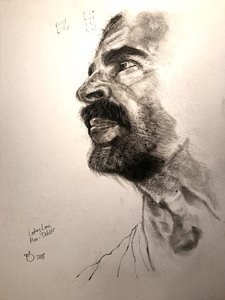 225x300 Male Profile Drawings - Man Profile Drawing