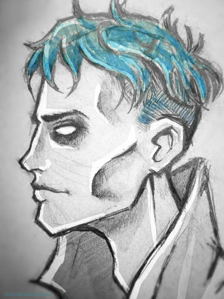 774x1033 Man Profile Drawing - Man Profile Drawing