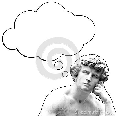 400x400 Man Thinking Drawing - Man Thinking Drawing