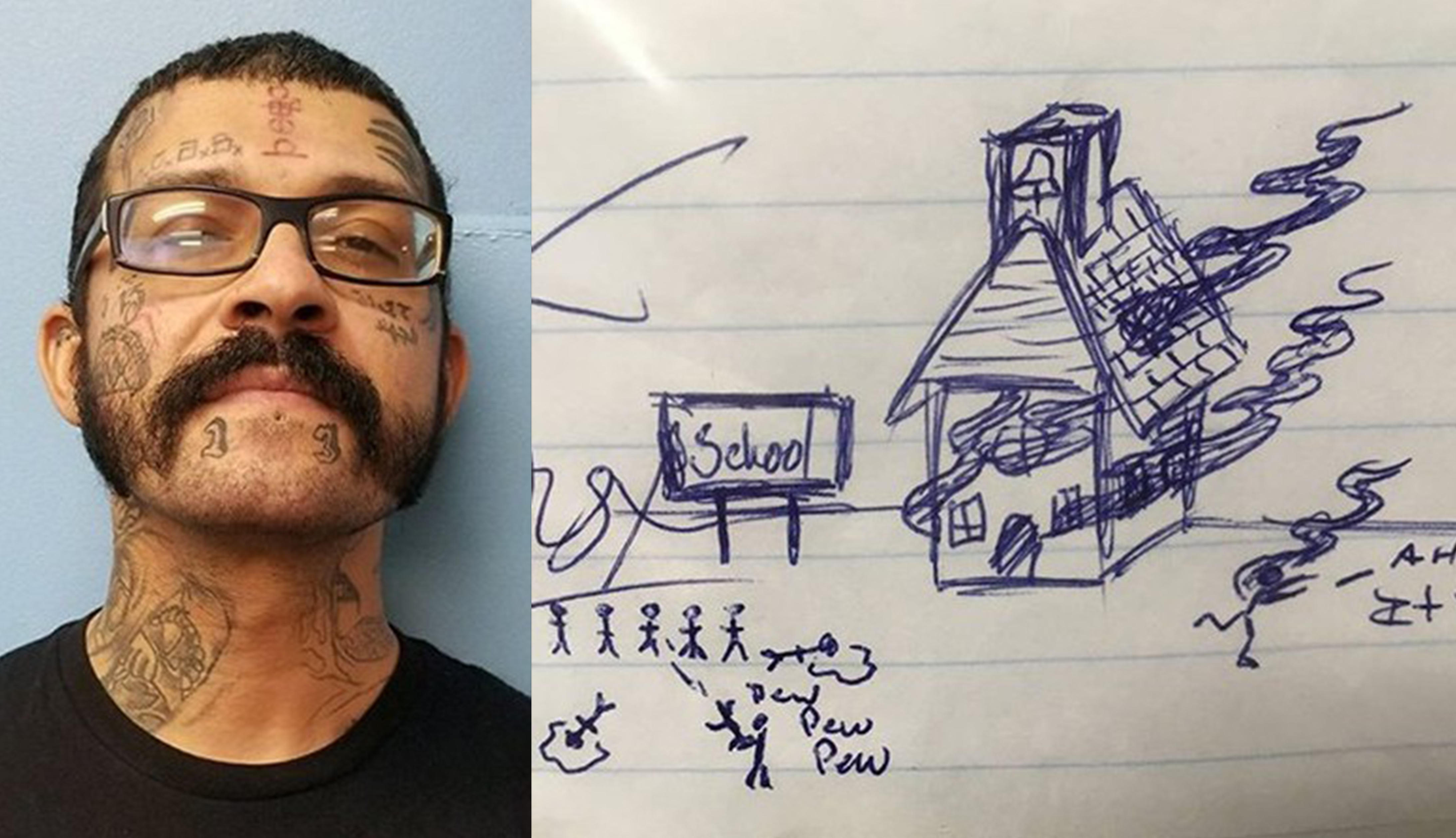 4373x2518 Man Arrested For Reportedly Drawing On Child's Homework Police - Man With Glasses Drawing
