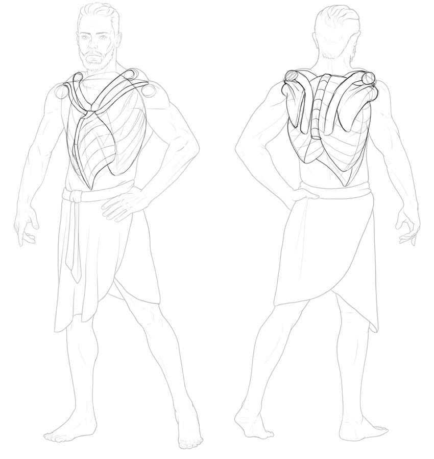 Man With Wings Drawing at Explore collection of