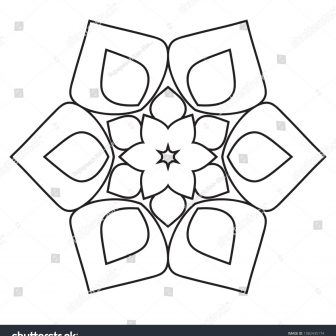 336x336 Mandala Drawing Easy Art Animals Step - Mandala Drawing Animals