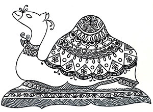 300x220 Mandala Drawings - Mandala Drawing Animals