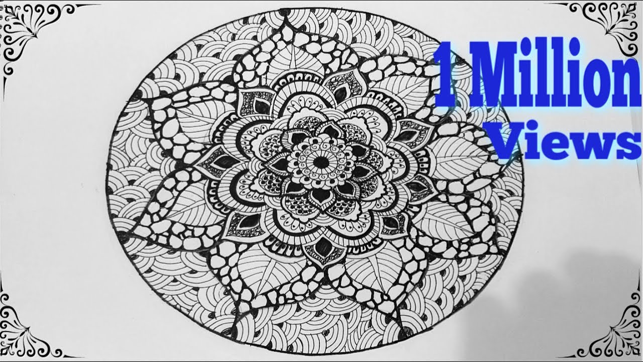 Mandala Drawing Online at PaintingValley.com | Explore collection of