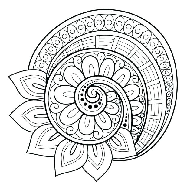 570 Coloring Pages Mandalas Pdf For Free