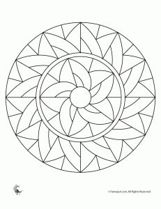 Mandala Drawing Printable