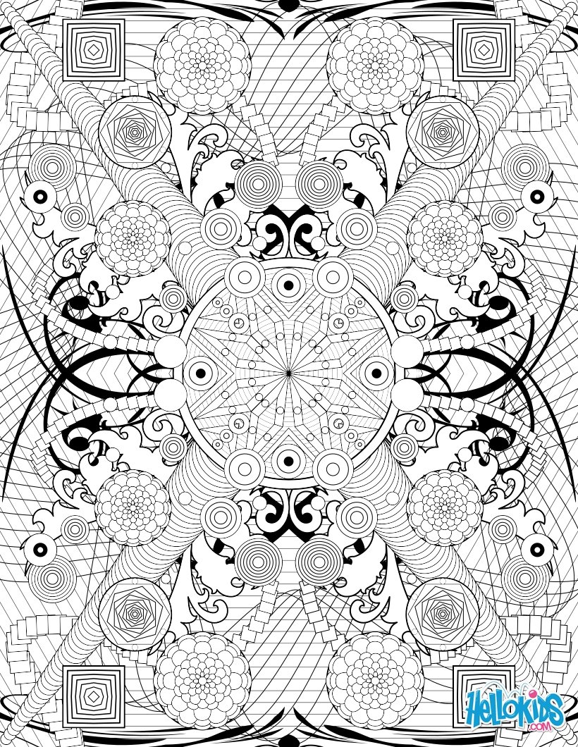820x1060 Mandala Coloring Pages - Mandala Drawing Printable