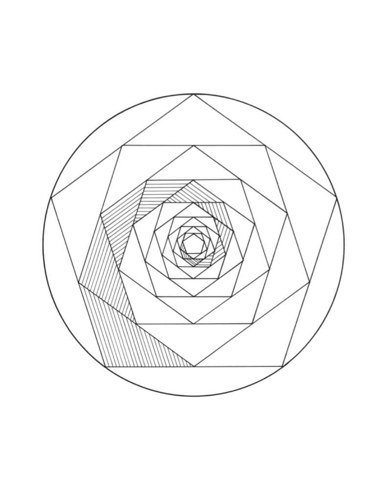 791x1024 Creating Mandalas Printable - Mandala Drawing Printable