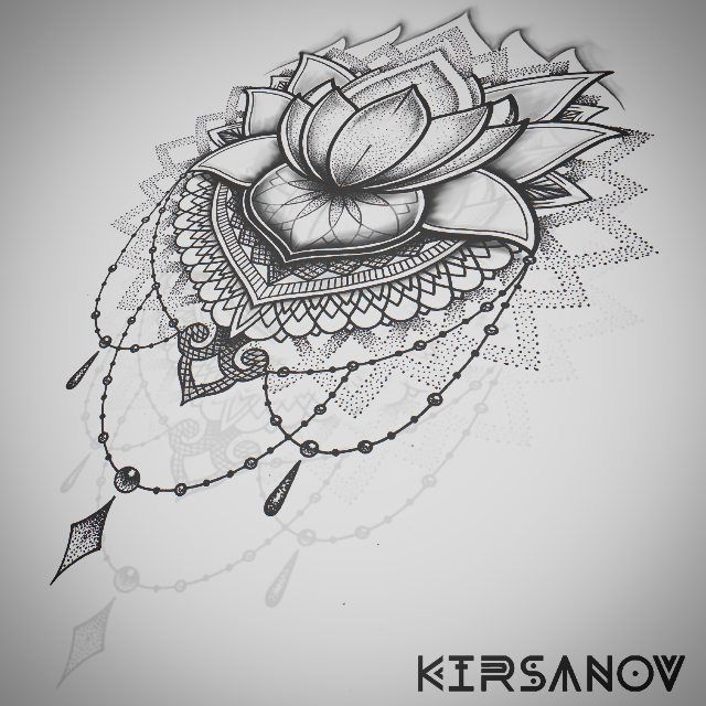 640x640 Flowers Drawings Inspiration Mandala Style Flower Drawing - Mandala Flower Drawing