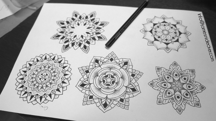 750x421 mandala tattoo designs from amsterdam - Mandala Tattoo Drawing
