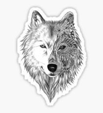 210x230 Wolf Mandala Tattoo Drawing Gifts Merchandise Redbubble - Mandala Wolf Drawing