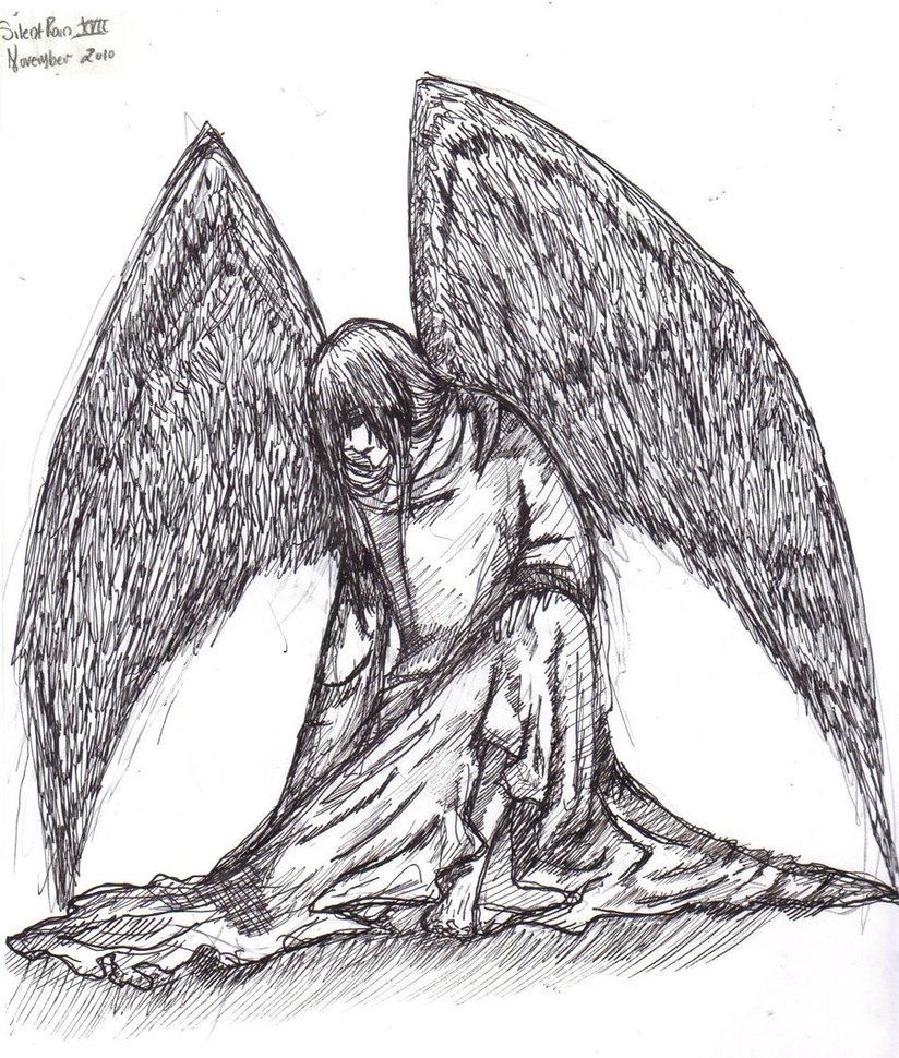 Manga Angel Drawing at PaintingValley.com | Explore collection of Manga ...