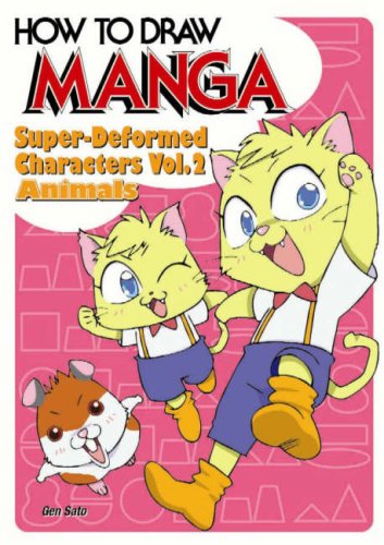 353x500 how to draw manga, volume super deformed characters, volume - Manga Animals Drawing